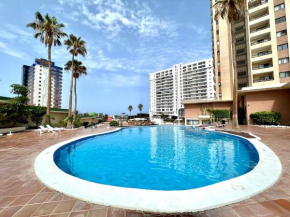Apartment with great views of the Atlantic Ocean, Wifi, pool, 3minutes to the beach, Playa Honda